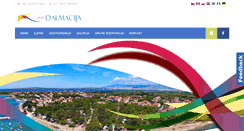 Desktop Screenshot of dalmacija-camp.com